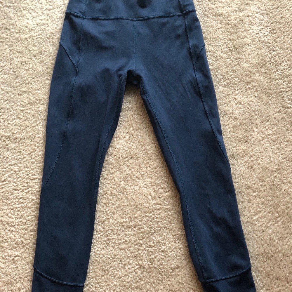 Lululemon High Waisted Teal leggings